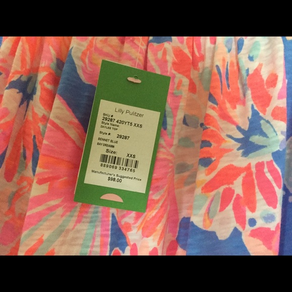 Lilly Pulitzer Zaylee top - Picture 4 of 4